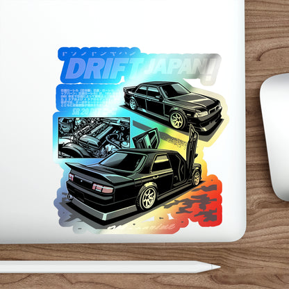 SR20det C34 Holographic Die-cut Stickers