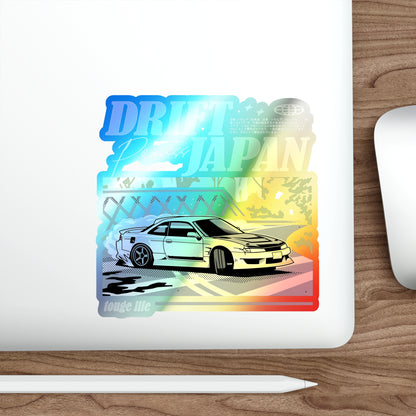 SR20det S14 Holographic Die-cut Stickers