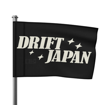 Drift Japan White Nobori Flag